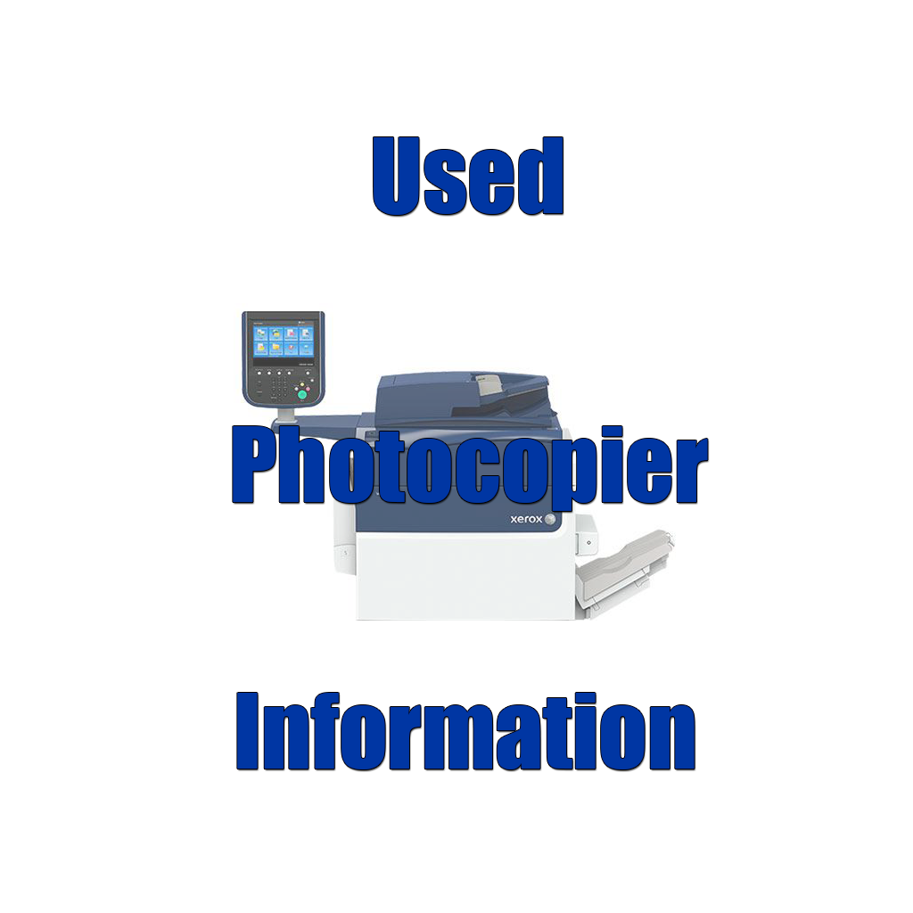 Used Photocopier Information
