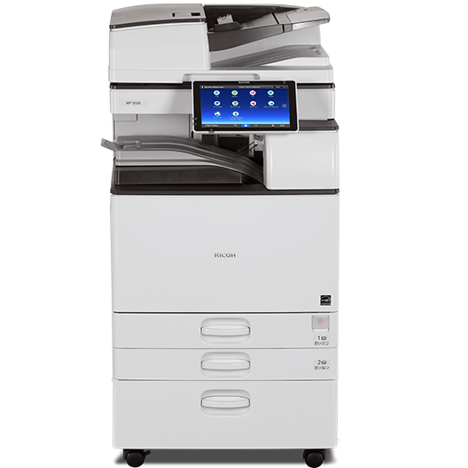 $75/Month Ricoh MP 3555 Black and White Multifunction Laser Printer/Copier Color Scanner 11X17, 12x18 | Print Upto 35PPM