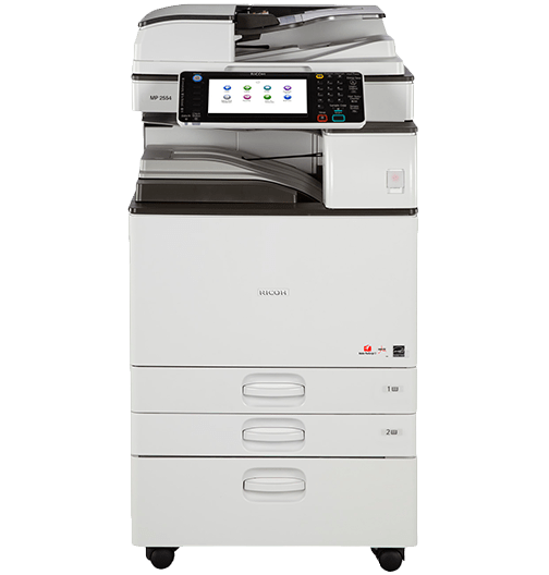 Absolute Toner Ricoh MP 2554 B/W Monochrome Laser Multifunction Printer Copier Scanner, 11X17 duplex feeder For Office (ALL-INCLUSIVE BULK PAGES INCLUDED) Showroom Monochrome Copiers