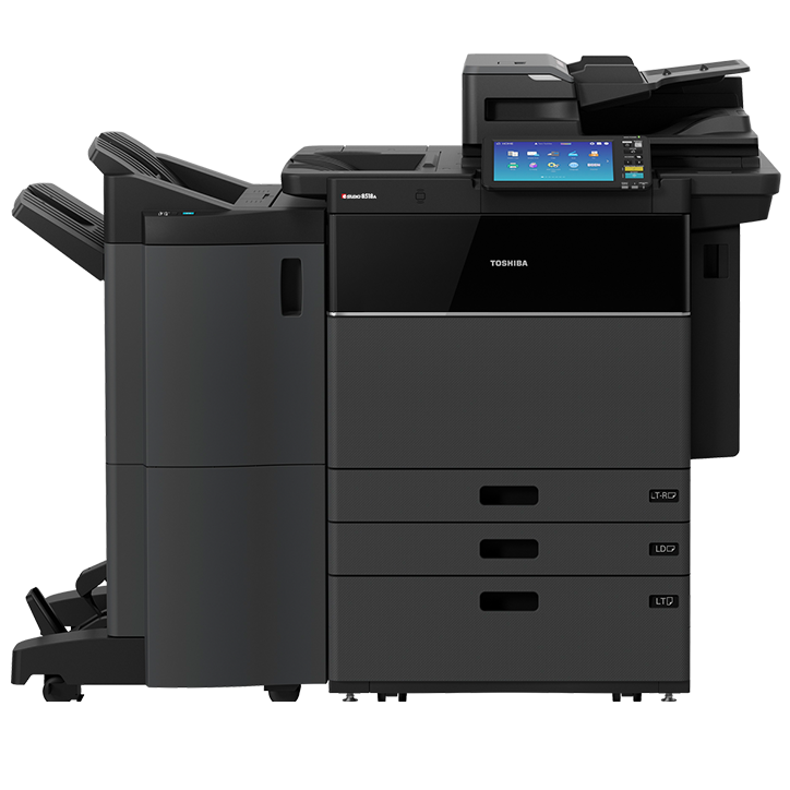 Toshiba E-Studio 7518A Black And White Multifunction Printer Copier Scanner | Monochrome Print Up To 75 PPM