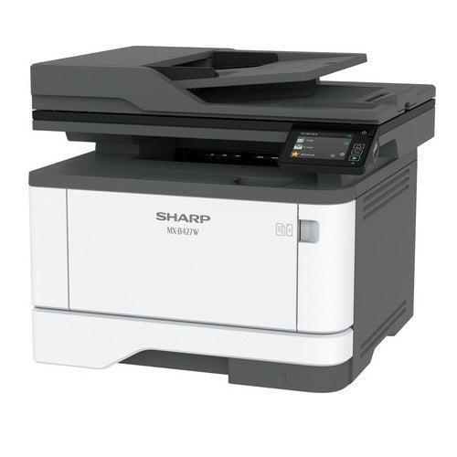 Sharp MX-B427W Monochrome Desktop Multifunctional Printer (Print, Copy, Scan, Fax, File) Available For Sale