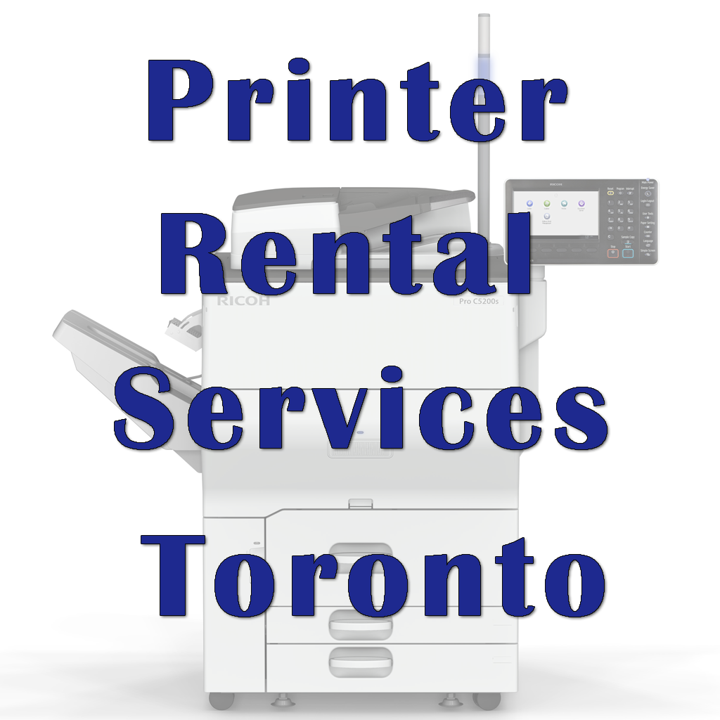 Printer Rental Services Toronto