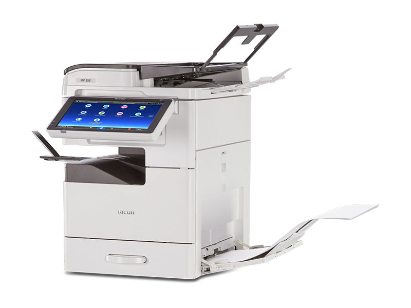 Lease the Ricoh MP 305SPF Multifunction B&W office copier/printer