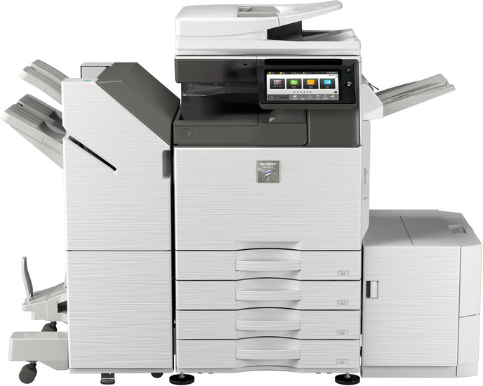 Sharp MXM2651 Black And White Digital Multifunction Printer Copier Scanner With Touchscreen Display