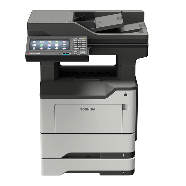 Toshiba E-Studio 478S A4 Size Multifunction Monochrome Printer Copier Scanner Available in Toronto Copiers
