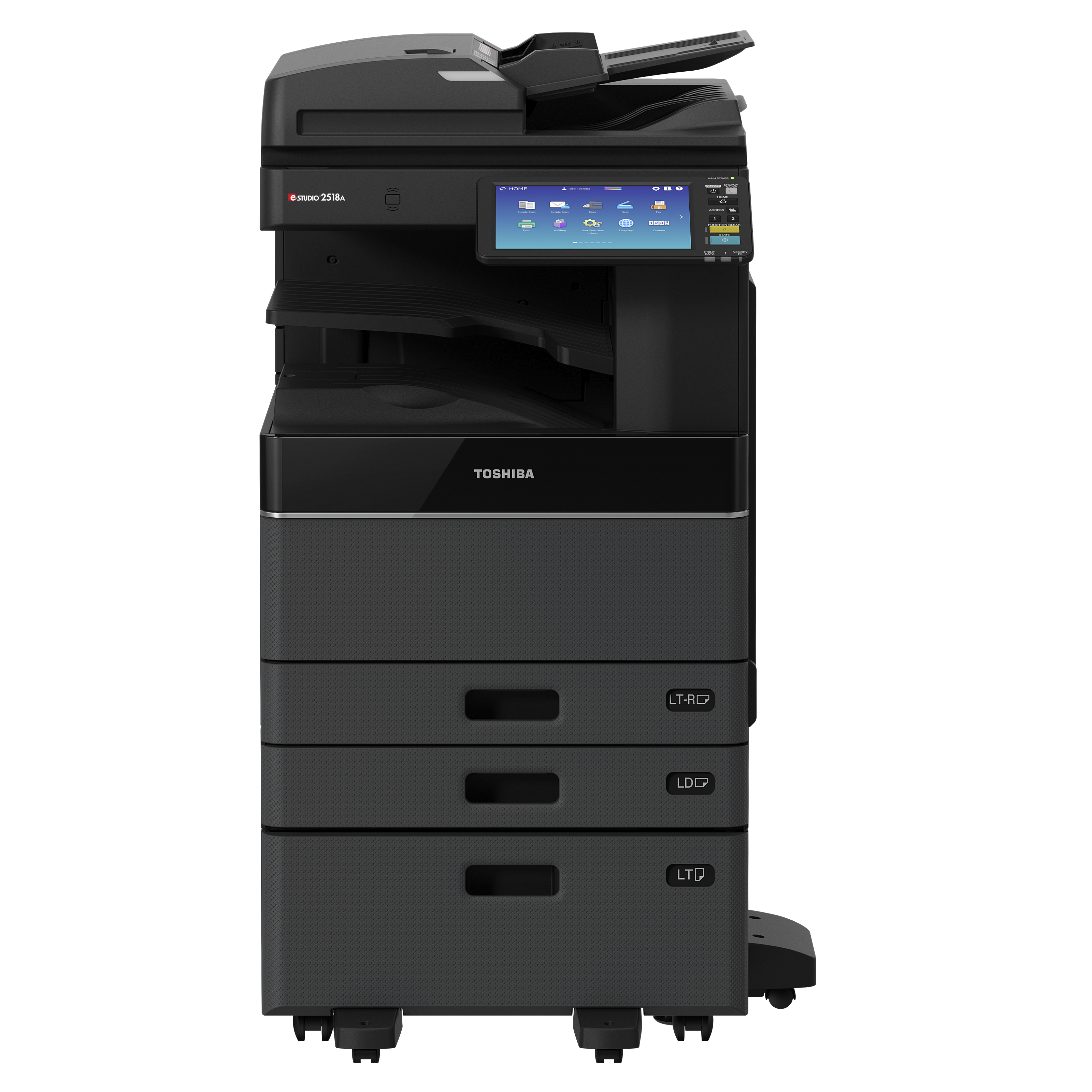 Toshiba E-Studio 5018AG Monochrome Multifunction Printer Copier Scanner with Fast Dual Core Processor