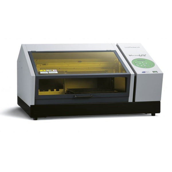 $399/Month Roland LEF-12i (add Bofa) VersaUV 12” 6-Colors Benchtop UV Flatbed Printer - Desktop UV Flatbed Printer