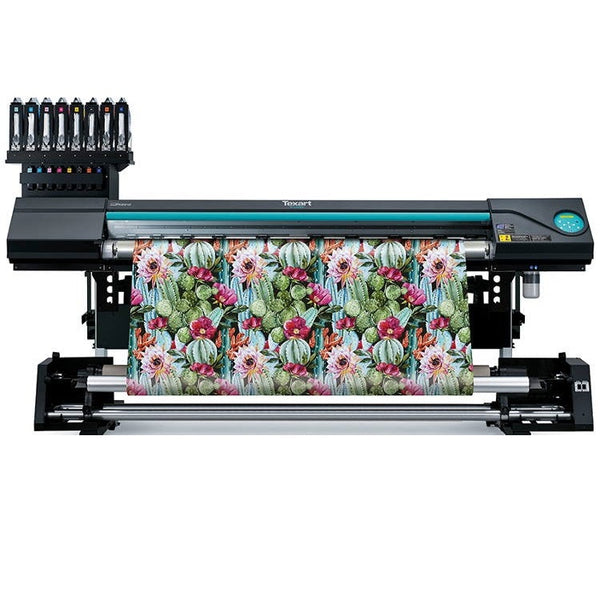 $495/Month Roland Texart RT-640 / RT640 64" High Volume Dye-Sublimation Transfer Printer - 8-Color Dye Sublimation Demo With Take-up And Maximum Printing Resolution 1,440 dpi