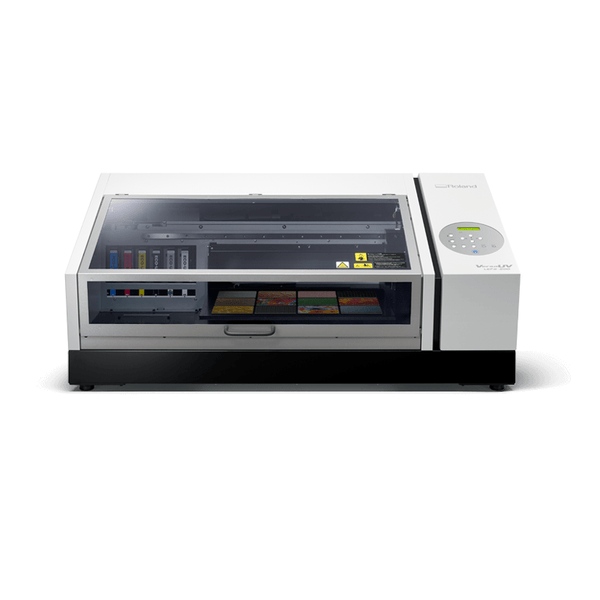 $545/Month Roland VersaUV LEF2-200 20" Inch 6 Colors Flatbed UV-LED Printer With Optional Primer - Benchtop Flatbed Printer