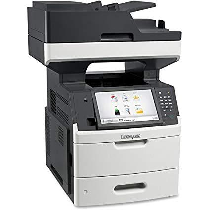 Absolute Toner $25/Month Brand New 70 PPM Lexmark MX 711de Monochrome Laser Office Multifunction Printer Showroom Monochrome Copiers