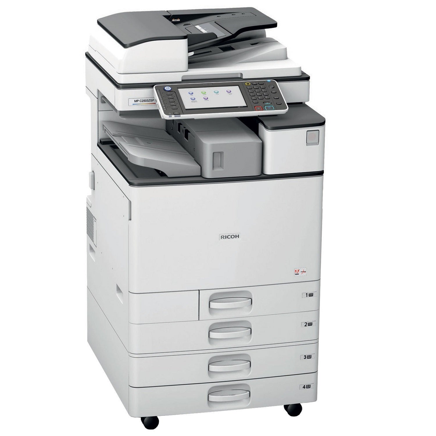 $49/Month Ricoh All-In-One MP C3003 Copier Commercial Laser Color Prin ...