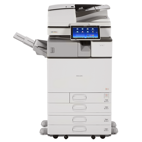 $65/Month Ricoh MP C5504ex Color Duplex Laser Multifunction Printer Copier Scanner, 11 x 17, 12 x 18 For Office Use