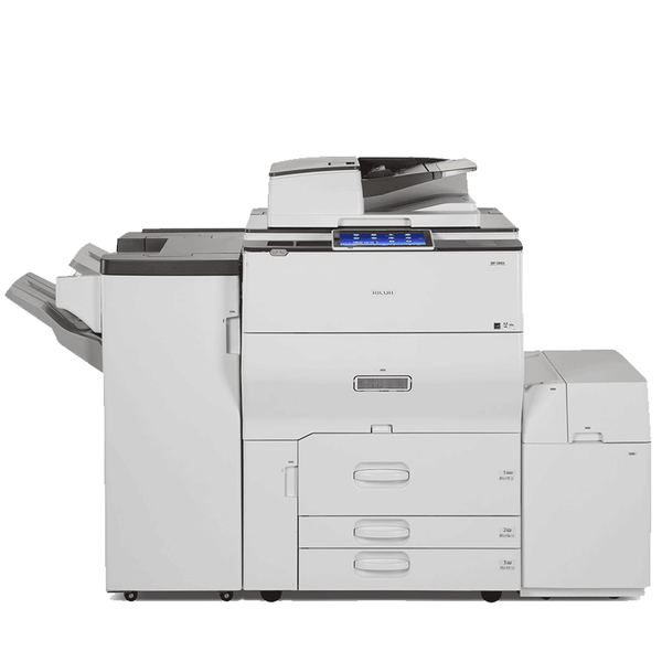 $65/Month Ricoh MP C6503 65PPM Color Multifunction Laser Photocopier Printer Scanner, 11x17 12x18 With 1200 x 4800 Dpi Print Resolution