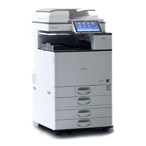 Absolute Toner $59/Month Ricoh MP C2504 Color Laser Multifunction Office Multifunction Printer Copier Scanner 11X17, 12x18, 300gsm Showroom Color Copiers