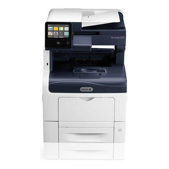 $98.63/Month EXTREMELY LOW PAGE COUNT Repossessed Xerox VersaLink C405 df With Dual Cassette(2) Multifunction Office Colour Laser Printer/Copier/Scanner/Fax With Postscript