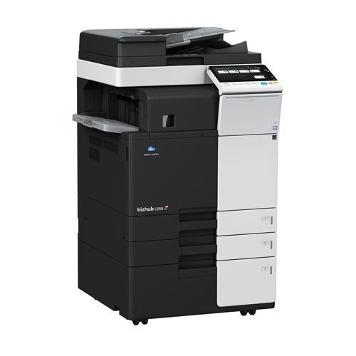 $ 69/Month Repossessed New with low Page Count Konica Minolta BizHub C554e Color Multifunction Copier - 55ppm, Tabloid, Copy, Print, Scan, DADF, Duplex, 12" x 18", 11" x 17"