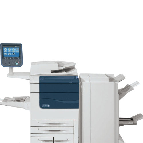 Xerox Color 550 Production Printer Copier Scanner Booklet Maker Finisher Print Shop photocopier REPOSSESSED