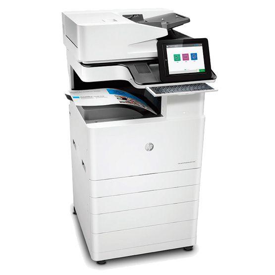 Absolute Toner $129.95/Month HP Color LaserJet Managed Flow MFP E77830z Multifunction Printer Copier Scanner, 1 x 17 For Office Use Showroom Color Copiers