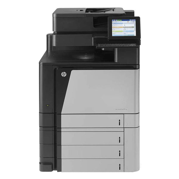 Absolute Toner HP Color LaserJet Enterprise Flow M880z MFP (Off-lease) Color Multifunction Laser Printer For Office - $59/Month Showroom Color Copiers