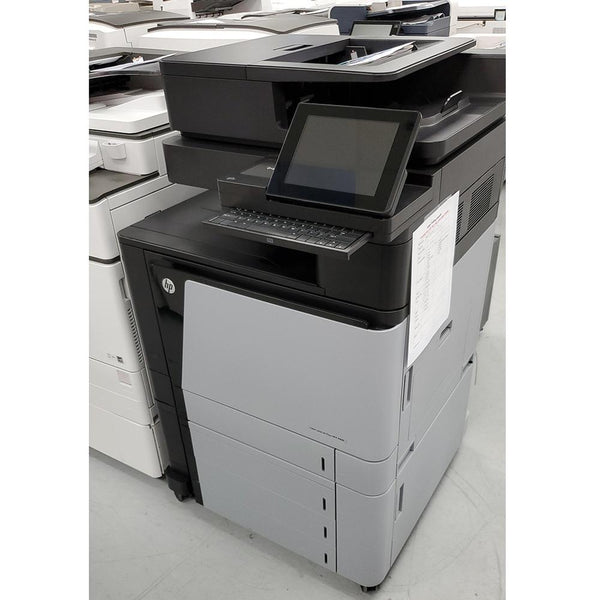 Absolute Toner HP Color LaserJet Enterprise Flow M880 MFP Letter/Legal-Size Color Multifunction Laser Printer (Low 25k meter) For Office - $49/Month Showroom Color Copiers