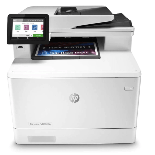 HP REPOSSESSED LaserJet Pro MFP M479dw Color Multifunction Printer Copier Scanner, Duplex, WI-FI, LCD Touch Display For Office Use