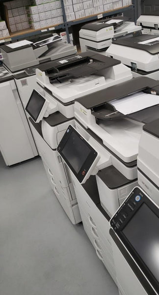 Absolute Toner ONLY $34.22/month Refurbished Ricoh MP 3053 Monochrome Printer Copier Color Scanner Copy Machine for sale Showroom Monochrome Copiers