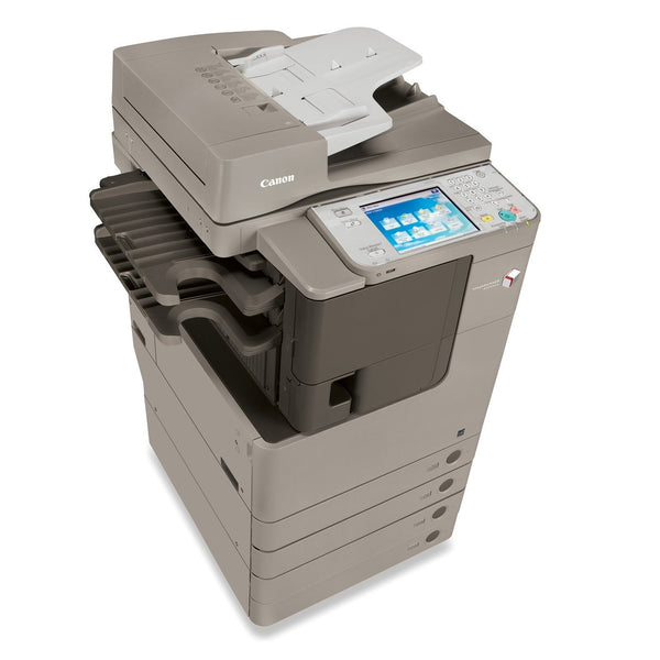 Absolute Toner Canon imageRUNNER ADVANCE 4035 (IRA4035) Monochrome B/W Multifunction Laser Printer, Copier, Scanner with a Finisher, Stapler, 4 Paper Cassettes, LCD, 11x17 Showroom Monochrome Copiers