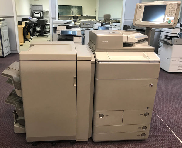 Absolute Toner $159/month - Only 274 Pages Printed Canon imageRUNNER ADVANCE C9075 Pro Color Copier Printer Scanner Booklet Maker Finisher 11x17 12x18 13x19 Warehouse Copier