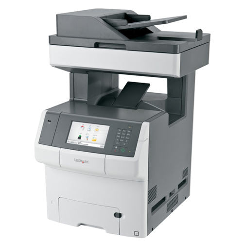 Lexmark XS736de Multifunction Color Laser Copier Printer Fax Scanner