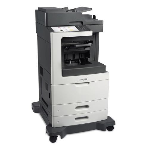 Absolute Toner Lexmark MX810de Black & White Full-Size High-Speed Multifunction Laser Printer, Copier, Scanner & Fax For Business | Monochrome Laser Printer Showroom Monochrome Copiers