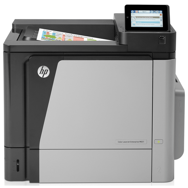 HP REPOSSESSED LaserJet Enterprise M651 Color Laser Office Printer (CZ256A) Duplex, Network, Fast & very economical For Office Use