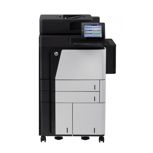 HP LaserJet Enterprise flow M830z M830 MFP Black and White Printer Copier Scanner REPOSSESSED