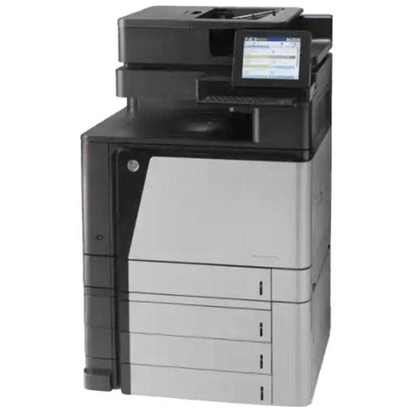 Absolute Toner HP Color LaserJet Enterprise Flow M880z MFP (Off-lease) Color Multifunction Laser Printer For Office - $59/Month Showroom Color Copiers