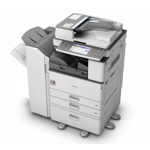 $32.99/Month Refurbished Ricoh MP 3352 Black and White Printer Copier Color Scanner Fax 11x17 Stapler Finisher