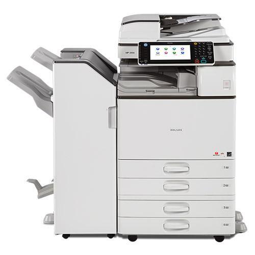 Absolute Toner $58.85/Month Ricoh MP C3003 Colour Multifunction Laser Printer Copier 12x18 Stapler Showroom Color Copiers