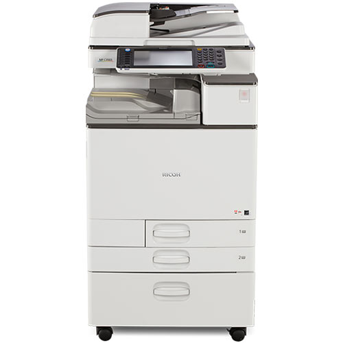 $59/Month Ricoh MP C3503 3503 Color Copier Scanner Laser Printer 35PPM 196k pages Printed