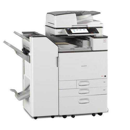 Absolute Toner $55/Month Ricoh MP C3003 Colour Multifunction Laser Printer Copier 11x18 12x18 Stapler Showroom Color Copiers