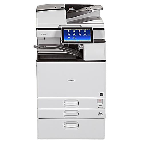 Absolute Toner Ricoh MP 3055 Black And White Laser Multifunction Printer Copier 11X17, 12x18 For Office - $75/Month Showroom Monochrome Copiers