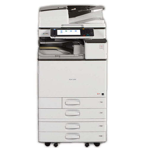 Ricoh MP 2554 Monochrome Multifunction Photocopier Color Scanner 11x17 Finisher -12k pages Printed