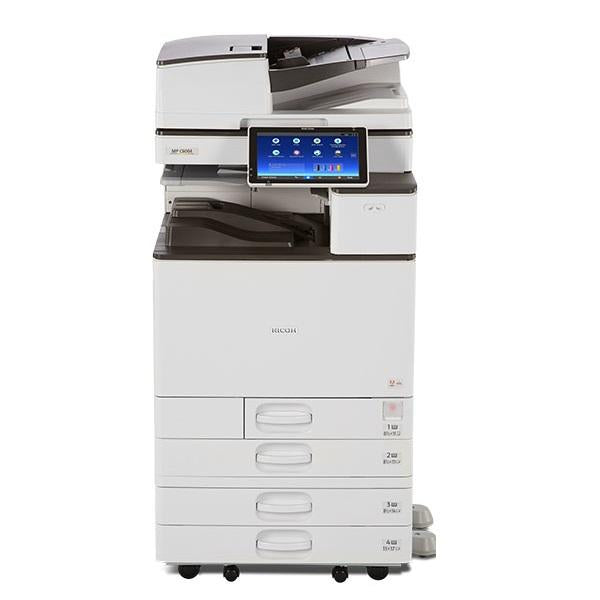 Absolute Toner $59/Month Ricoh MP C3004 Color Laser Multifunction Printer Copier Scanner 11X17, 12x18 For Office Use Showroom Color Copiers