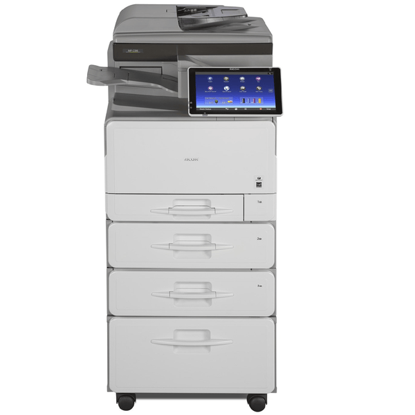 Absolute Toner Ricoh MP C306 Color Multifunction Laser Printer Copier Scanner With Large LCD Touch Screen For Office Showroom Color Copiers