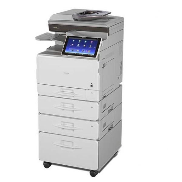 Ricoh MP C306 Duplex Color Laser Multifunction Printer (Print, Copy, Scan, Fax) With Large LCD Touch Screen For Large Workgroup