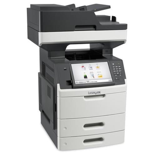 Absolute Toner Lexmark MX711de Monochrome Full Size High-Speed Multifunction Laser Printer, 2 Tray + Bypass, Duplex For Office  $27.95/Month Showroom Monochrome Copiers