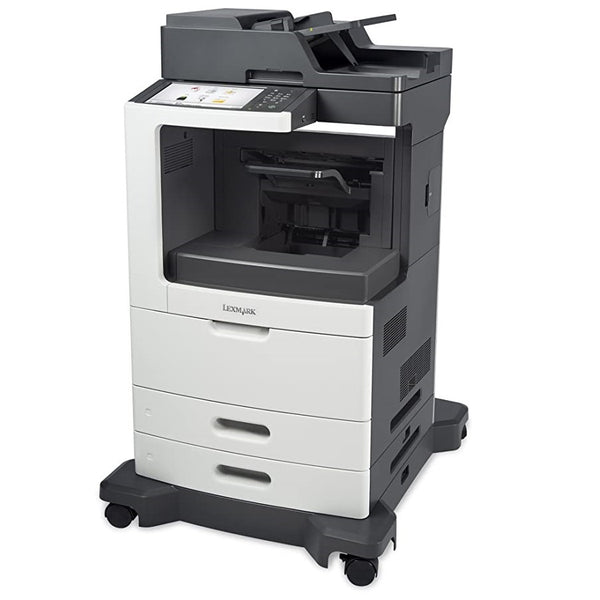 $35/Month Lexmark MX811 MX811de HIGH SPEED Monochrome Laser Multifunction Printer Copier Scanner Fax, 68PPM For Office