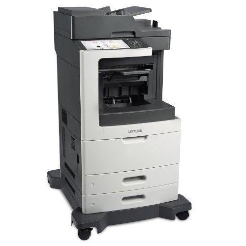$35/Month Lexmark MX811 MX811de HIGH SPEED Monochrome Laser Multifunction Printer Copier Scanner Fax, 68PPM For Office