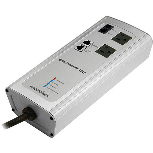 PANAMAX MAX® ImagePro™ EX 15 Amp Surge Protector Firewall Copier power bar Automatic Voltage Monitoring