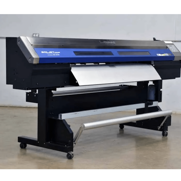 $198.63/Month - 10/10 One of a kind 54" ROLAND SOLJET PRO III 54" Plotter Eco-Solvent Large Format Printer/Cutter (Print and Cut) the Ultimate Graphics Production Tool