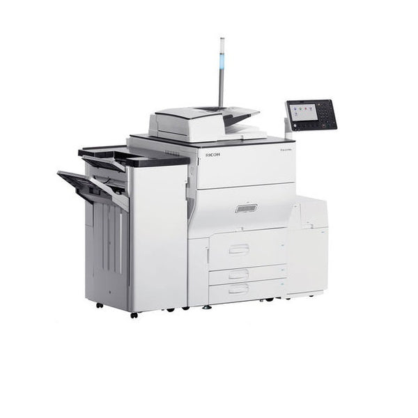 Only $95/Month - Ricoh Pro C5100S C5100 5100 Color Laser Production Printer Copier Scanner Finisher 65PPM