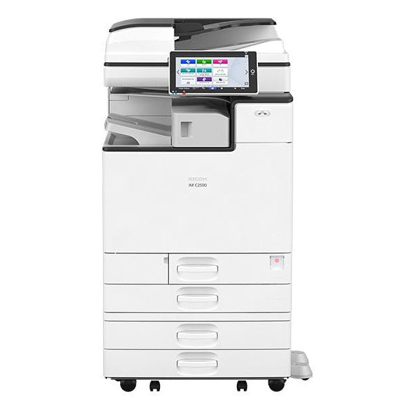 $65/Month Ricoh IM C2000 Color Laser Multifunction Printer Copier, Scanner 11X17, 12x18, iPad Style LCD For Office Use