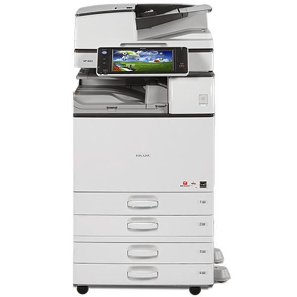 Absolute Toner Ricoh MP 6054 Monochrome Multifunction Laser Printer Copier Scanner (11X17, 12x18) For Office - $95/Month Showroom Monochrome Copiers